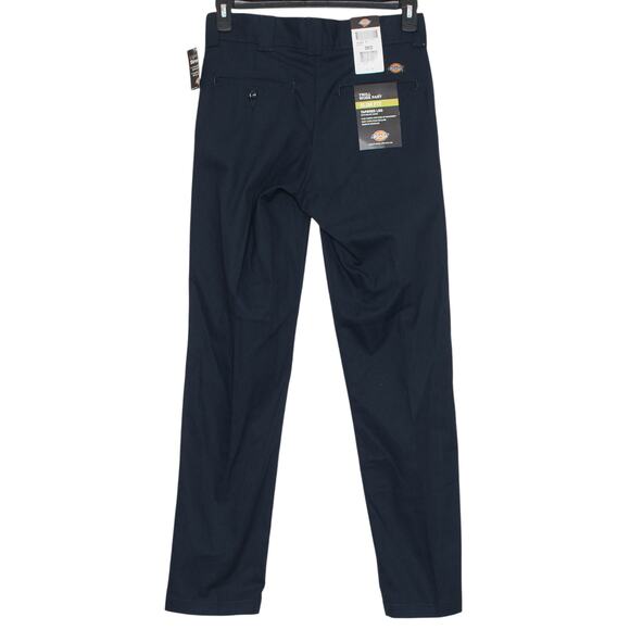 NWT Dickies Mens Pants Slim Tapered Twill Flex Workwear Utility Blue Size 29x32 - Picture 6 of 6